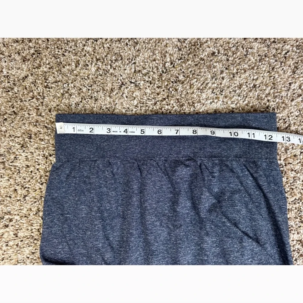 lululemon athletica Blue Heathered Mini Skort